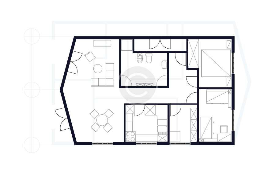 Apartment Layout 1
